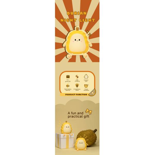 Convenient Timing Brightness Switch Control LED Night Light Lamp for Small Spaces
