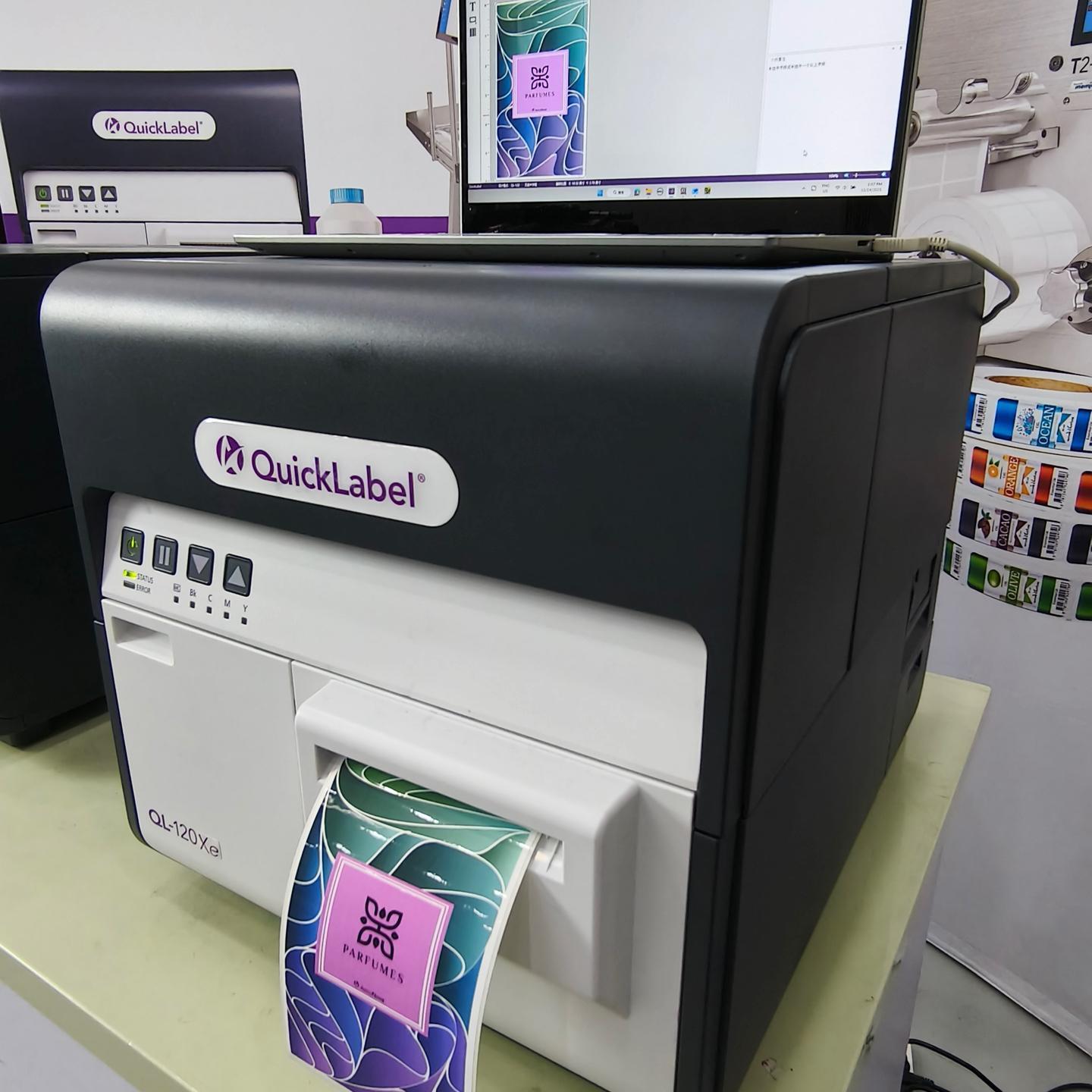 Automatic Print And Apply Labeling Machine Online Printing Label Applicator For Packaging Lines