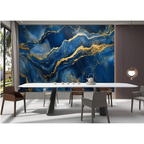 3D Stone Texture PVC Marble Sheet Realistic Waterproof Multi Style Wall Panel Design