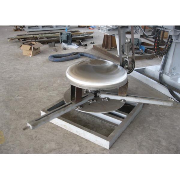Optional Color Dished Head And Cone Polishing Machine With Small Column