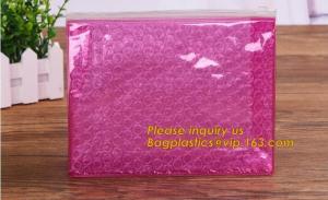 Wholesale Price Anti Shock Plastic PE Material Mailer Slider Air Zip lockkk Bubble Bag,Bubble Zip lockkk bag/bubble slider bag