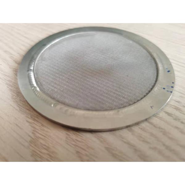 Sus316l 10 Micron Sintered Porous Disc Filter 2.0mm Thickness Dia 90mm