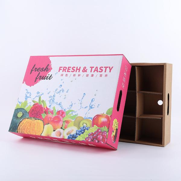 Custom Color Printed Food Packaging Box Fruit Packaging Boxes Folders with Quick Sample Turnaround