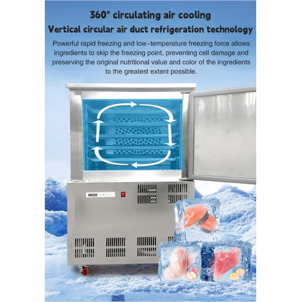 High Quality -45°C Shock Freezer Blast Chiller Quick Freezing Machine Blast Freezer for Food