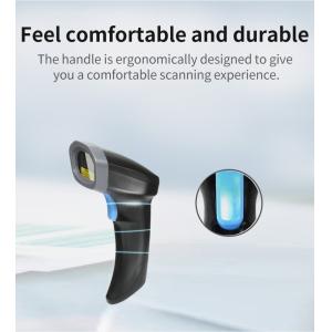 USB Laser CMOS Barcode Scanner Wired Handheld Bar Code Scanner Reader Black