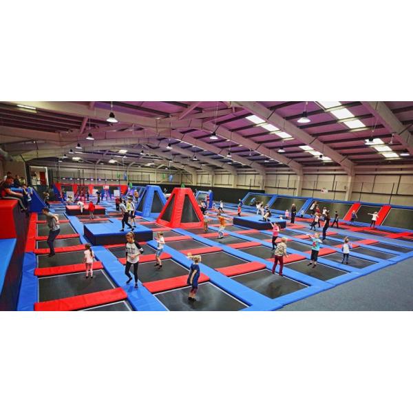 CE Certified Large Rectangular Inflatable Amusement Park for Indoor Fun and Exercise