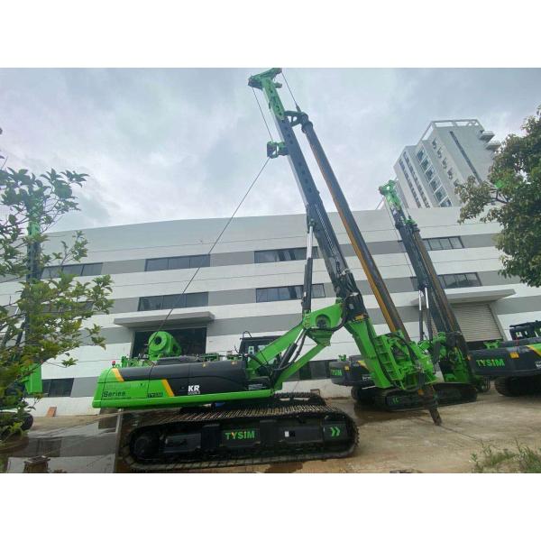 KR285C Diameter 2500 mm Depth 85 m Rotary Piling Rig Max. torque 285kN.m