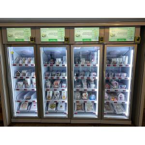 Micron Smart Vending Fresh Food Snack Drink Smart Fridge Vending Machine With
