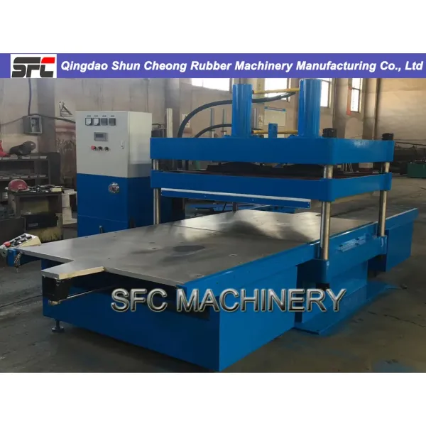 Automatic Rubber Floor Molding Machine for Rubber Tiles Vulcanizing