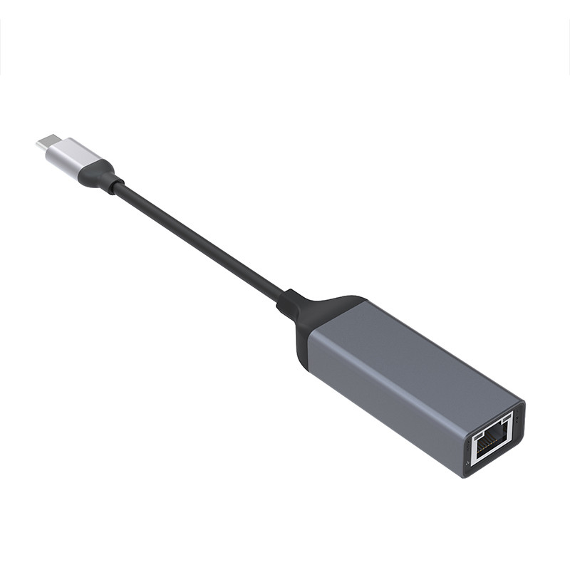 Chromebook IPad Pro LED Indicators 100Mbps Type C Lan Adapter