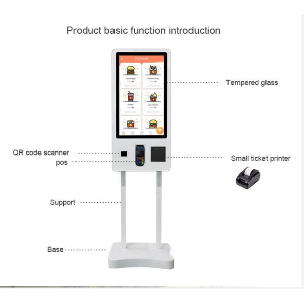 Android / Windows OS WiFi Touchscreen Self Service Payment Kiosk