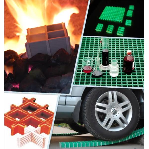 Solid Frp GRP Grating Fiberglass Reinforced Plastic Grating Panels Sheets Industrial Commercial Field