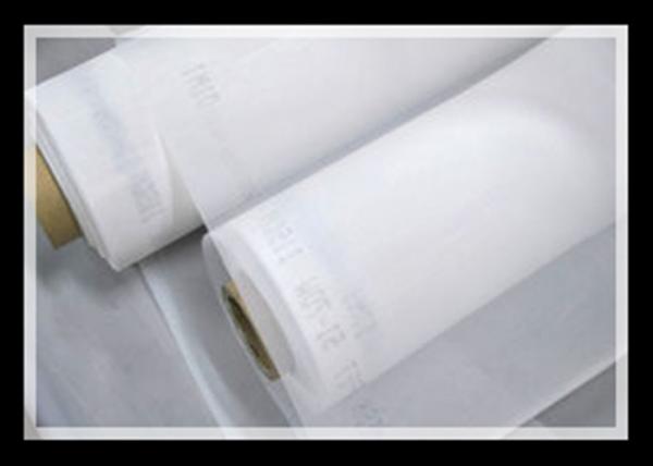 Buy Low Elongation Polyester White And Yellow Screen printing Mesh  90T-180T for  Ceramic Printing at wholesale prices