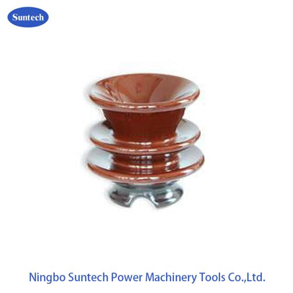 10KN 36KV Medium High Voltage Ceramic Transmission Line Insulator