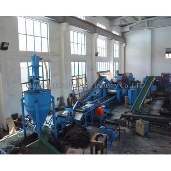 Pulling Out Steel From Waste Tires Single Hook Debeader Machine