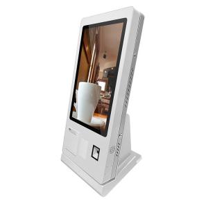 China Touch Screen Restaurant Ordering Kiosk Mcdonald Kiosk Machine With Checkout Counter on sale