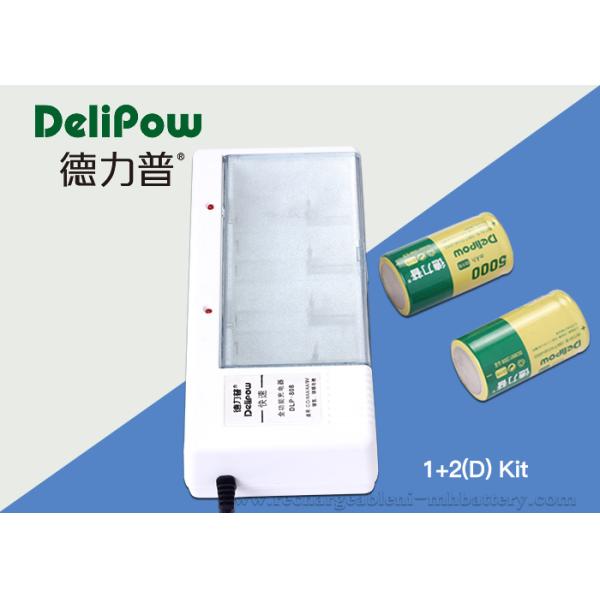 2 D5000mAh Rechargeable Battery Kit With Multi - Functional Design