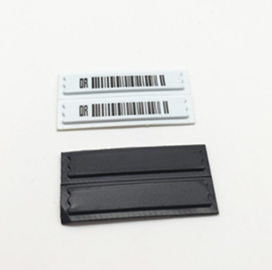 White Anti Shoplifting Label Electronic Shelf For Valuables Security Flat Steel Nail