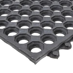 Quality Drainable Rubber Honeycomb Mat Anti Slip Rubber Mats For Horse Solariums And Washdown Area for sale