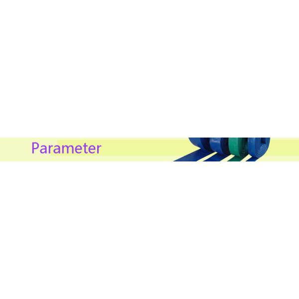 Colourful High Quality PVC Layflat Hose for Drip Irrigation