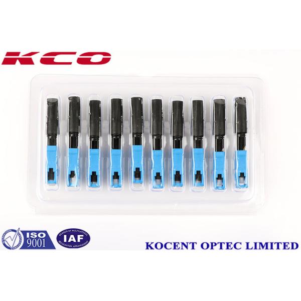 SC UPC Fast Connector for FTTH Applications with No Special Tool Reusable Design and Low Insertion Loss