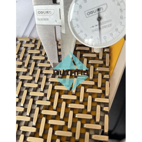 Support Pattern Design Decorative Wire Mesh for Cabinets Over thickness 0.105 INCH