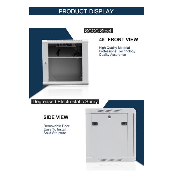 600x600 9u Rack Cabinet ODF Data Center Server Network Cabinets