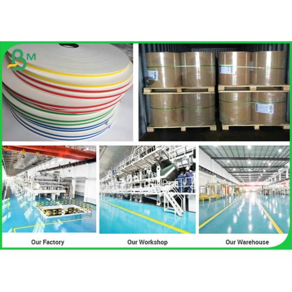Colorful Degradable Straw Paper For Drinking Coconut Juice