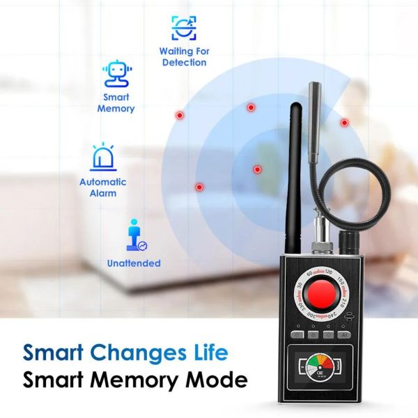 K88 Wireless RF Signal Detector Device For GSM GPS Tracker Mini Camera Infrared Scanning