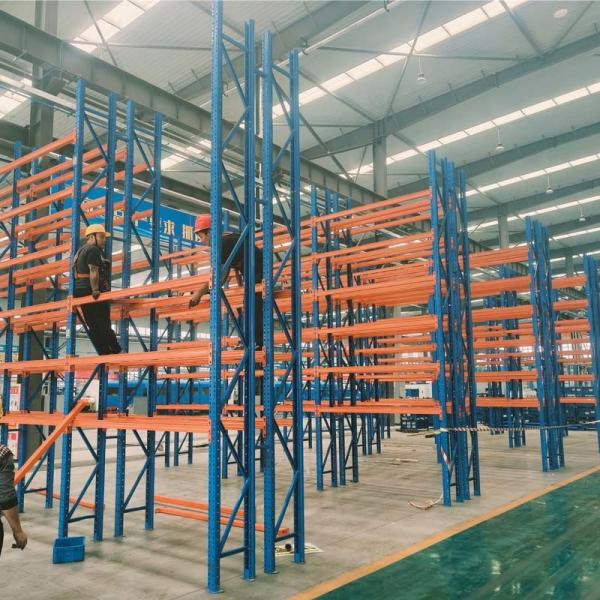 OEM Steel Warehouse Pallet Racking Pallet Storage Racks Maximize Space Solution Custom Color