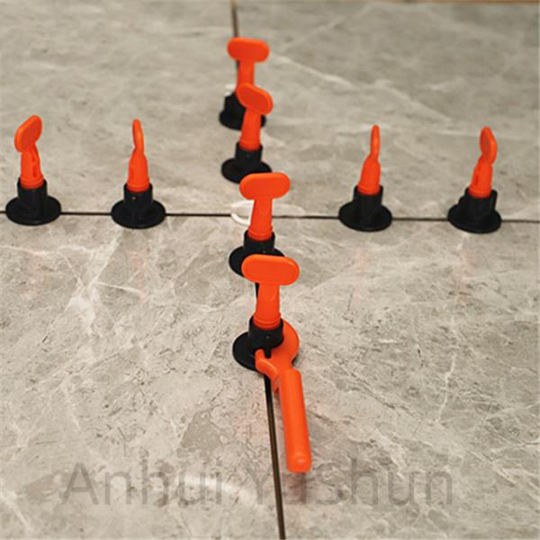 1.5mm T Type Plastic Tile Leveling System Use For Floor And Wall Installation Tile Tools