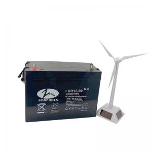 Quality Free Maintenance Gel High Capacity Deep Cycle 12v Battery 55.6Ah 79Ah 214mm for sale