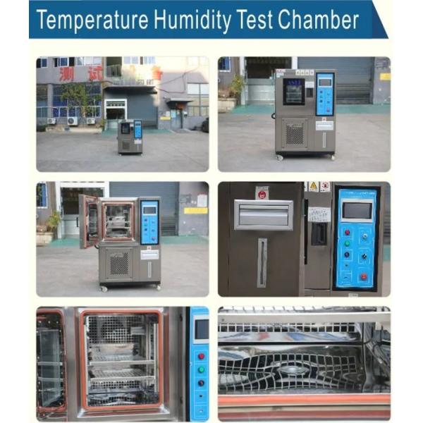 220V 50Hz High And Low Temperature Cycle Test Chamber Climate Touch Screen