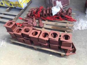 Quality Casting Container Trailer Twist Locks Red Container Chassis Twist Lock for sale