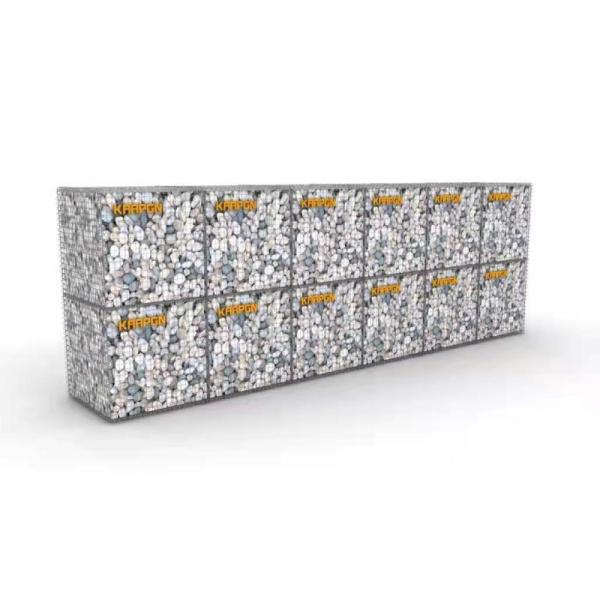 Galvanized Garden Wall And Stone Stacking Welded Mesh Gabion