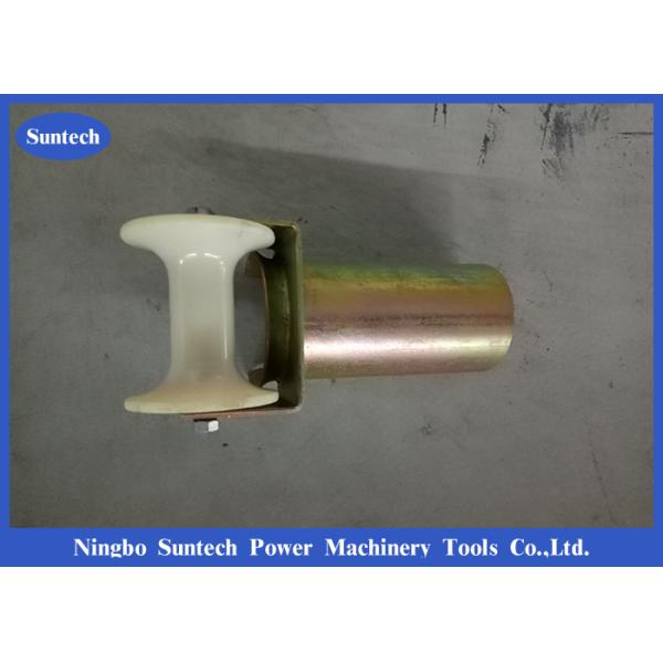 80mm Bell Mouth Type Cable Reel Roller With Nylon Wheel