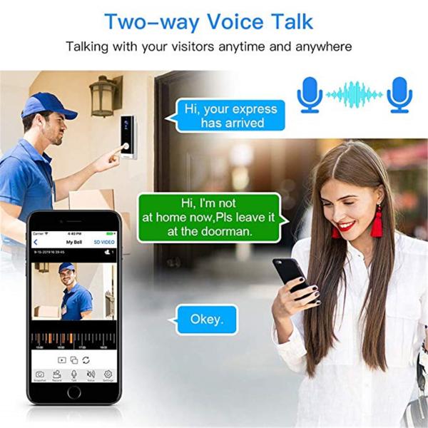 Smart Wi-Fi Doorbell(DDV-202)