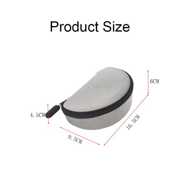 Shockproof Embossing EVA Carry Tool Case For Sunglass