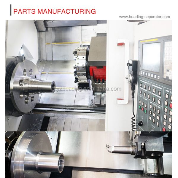 OEM Disc Stack Separator Centrifuge 110V - 480V Bowl Screw Conveyor Gearbox End Hub