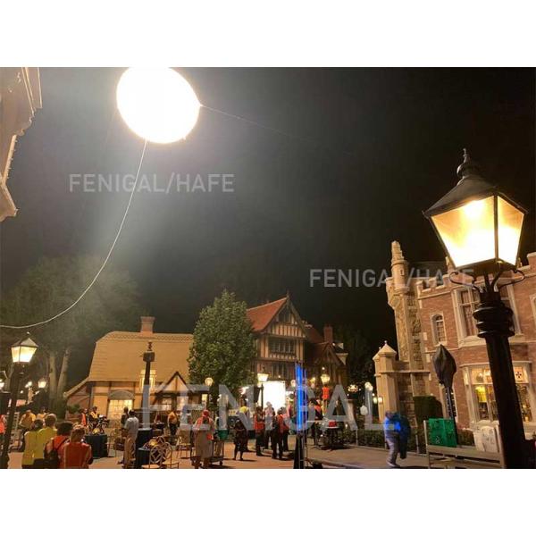 Windproof stable dimmable inflatable lighting balloon for filming photos studios