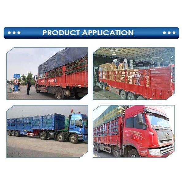 Deck Cargo Fence Semi Trailer with Not Self-dumping Function