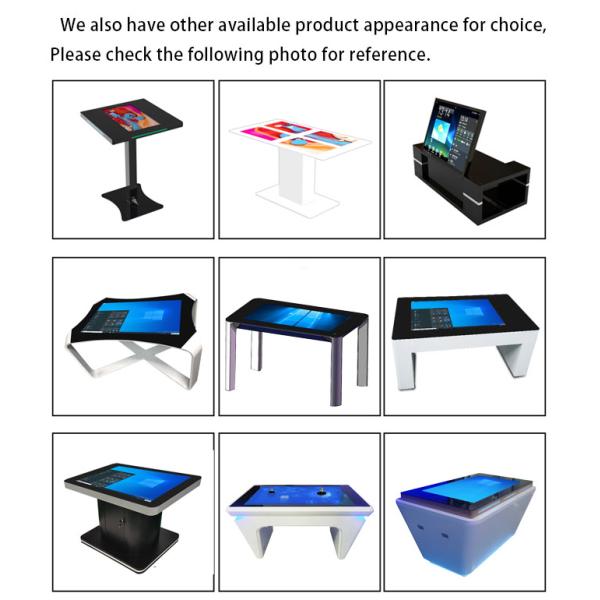 55 Inch For Game/Advertising/Exhibition LCD Interactive Capacitive Touch Screen Digital Drawer Smart Touch Table