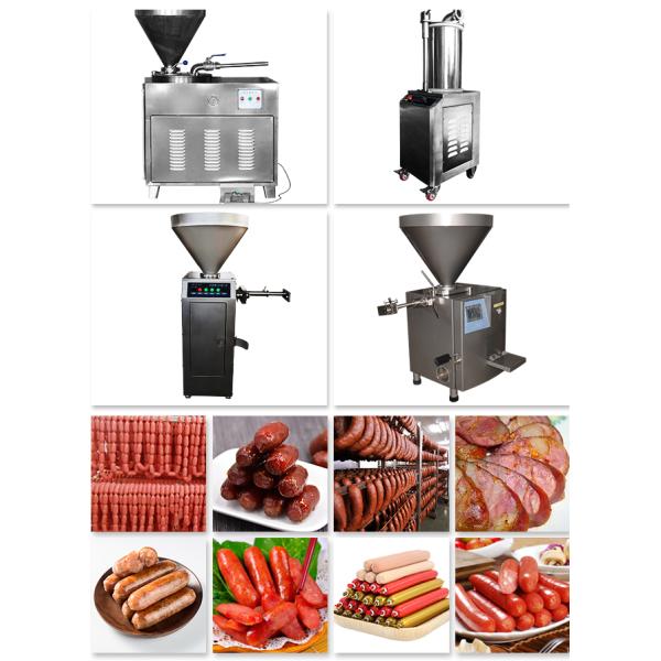 Electric Sausage Making Machine Filling Volume 20-1000g CE Certification