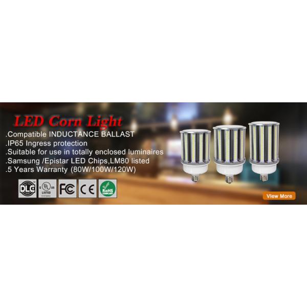 6700K High Lumens E40 LED Corn Light 120w 5000k for Outdoor Street