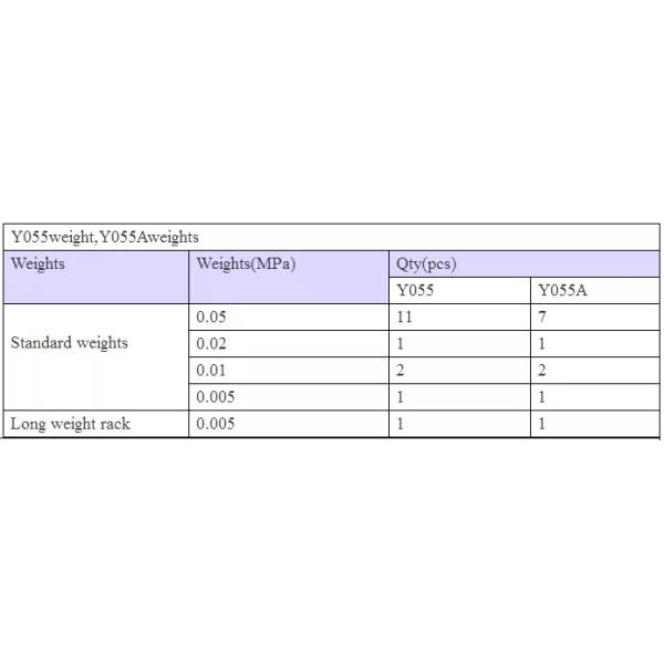 Floating Ball Type Dead Weight Tester For Pressure Gauge Y055
