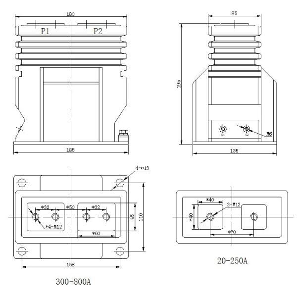 Electromagnetic MV Current Transformer for Ring Cabinet / Inflatable Cabinet