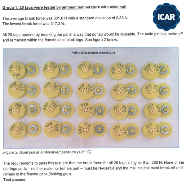 Full ICAR ET908 Animal Ear Tag BLE Reader Waterproof Unshared ICAR Code