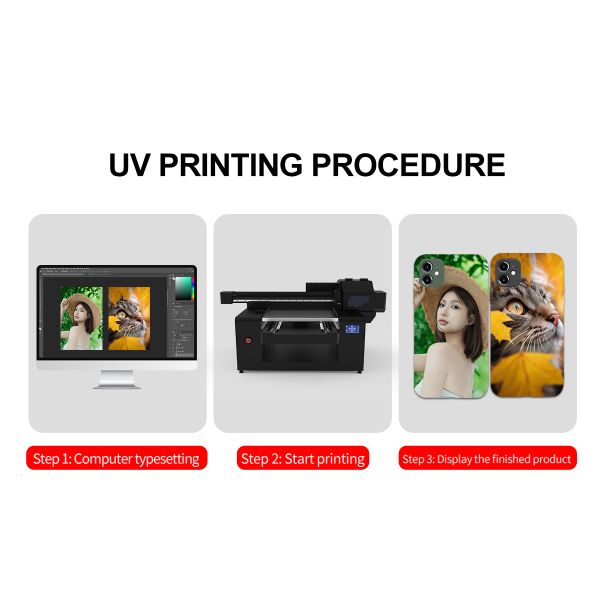 KECAI Multifunctional 5060 UV Flatbed Printer for Ultra Precise UV Printing Vivid Colors on Different Substrates