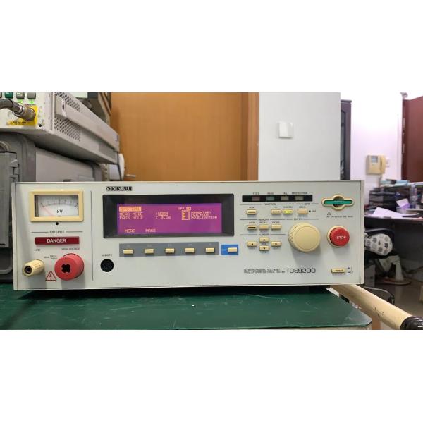 Tos9200 Kikusui Hipot Tester With Insulation Resistance Test Ac- 5.0 Kv