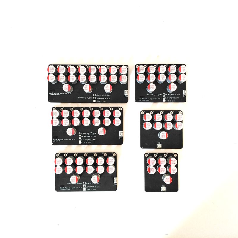 2S - 24S 1.0A 2.0A Active Battery Balancer Bluetooth BMS Solution 50A 100A 150A 200A